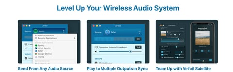 Rogue Amoeba  Airfoil Satellite: Stream audio from your Mac to Apple TV
