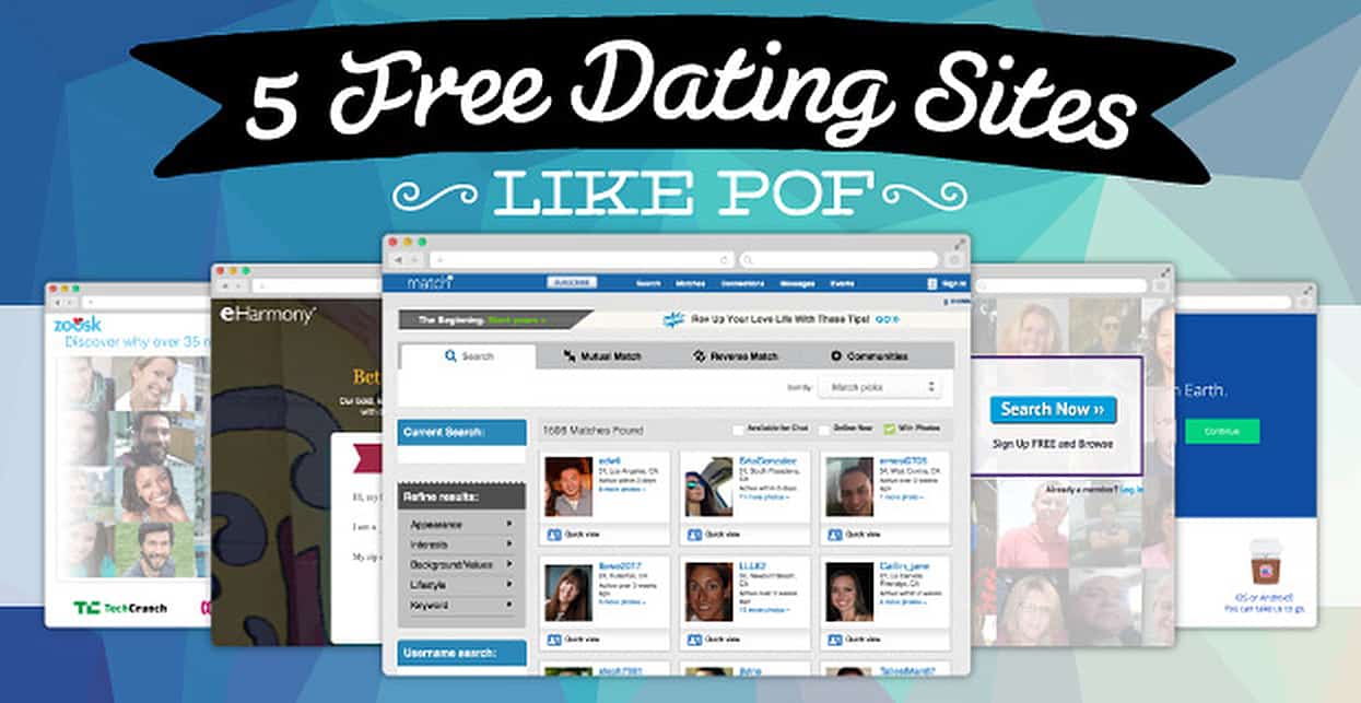 best dating sites like pof