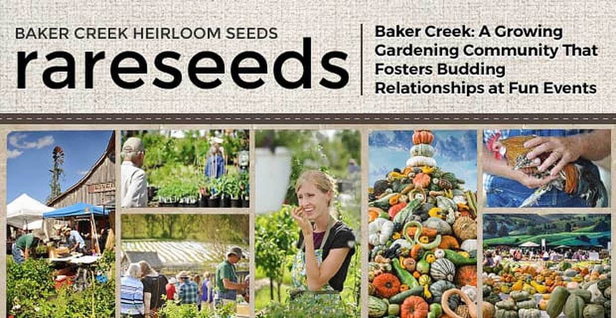 Baker Creek Heirloom Seeds
