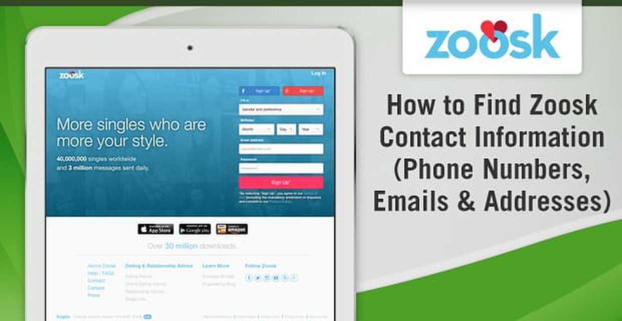 How to contact zoosk by phone