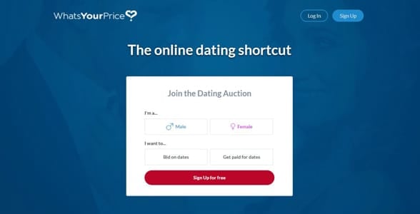 whats your price online dating