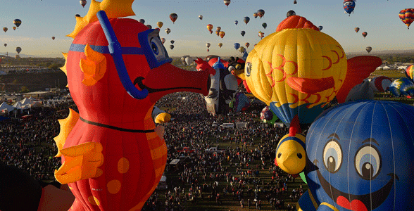 The Albuquerque International Balloon Fiesta: The World’s Largest Hot ...