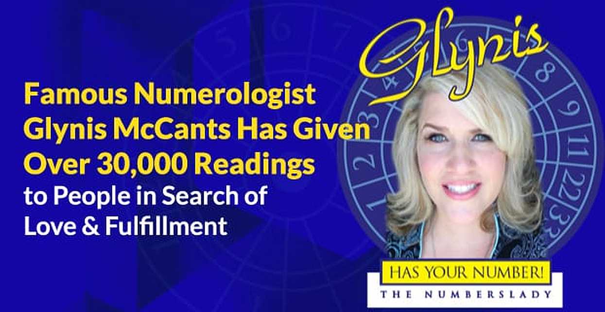 Famous Numerologist Glynis McCants Has Given Over 30,000 Readings to